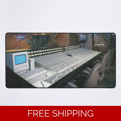 Le Studio Desk Mat SSL Console Board and Room